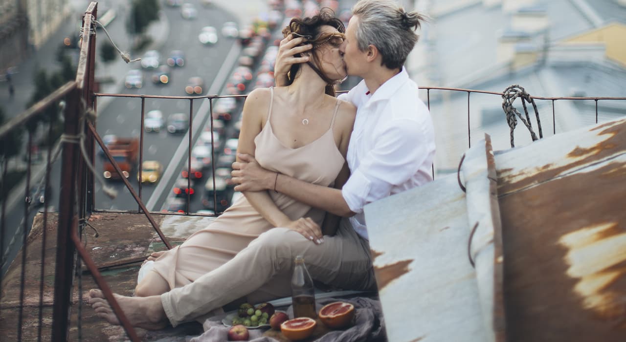 Date on the roof – a photo shoot for true romantics